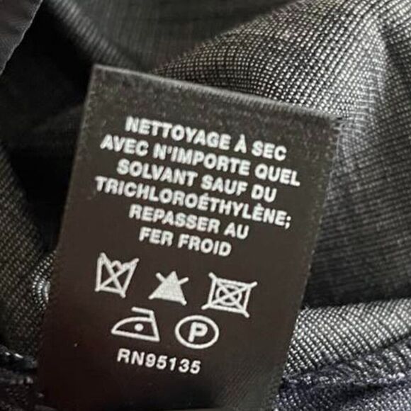 Lafayette148 NY ,Women's dark grey trousers with straight legs, wool, size 4 - Picture 12 of 12